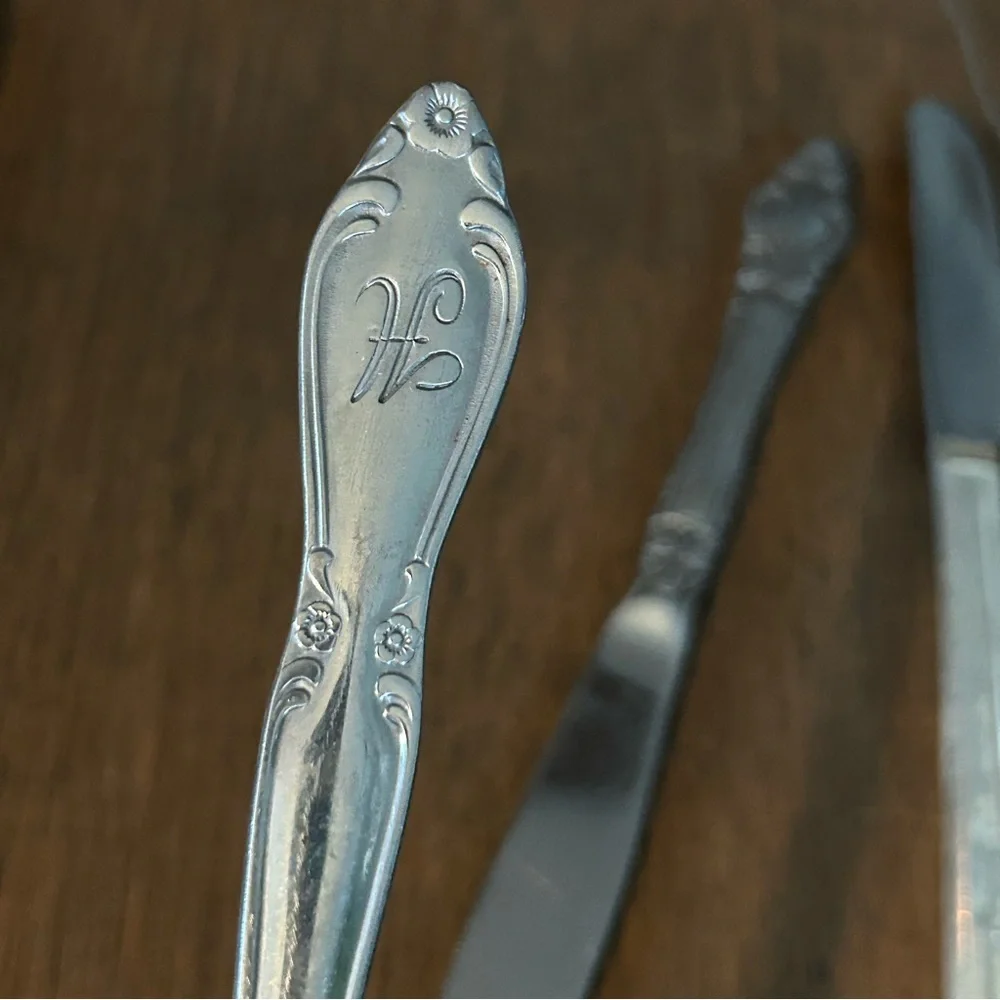 Vintage Silver-Plate Knives